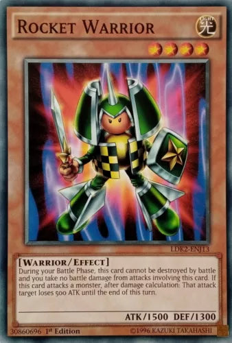 Rocket Warrior - LDK2-ENJ13 - Common - 1st Edition - YuGiOh