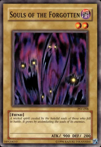 Souls of the Forgotten - PSV-098 - Common - Unlimited Edition - YuGiOh LP