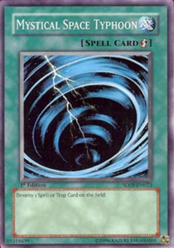Mystical Space Typhoon - SD09-EN023 - Common - 1st Edition - YuGiOh