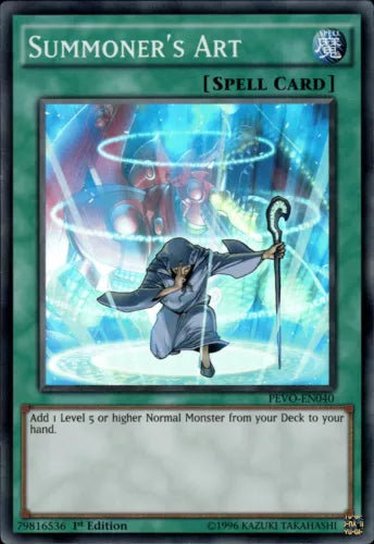 Summoner's Art - PEVO-EN040 - Super Rare - 1st Edition - YuGiOh