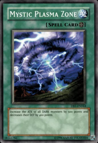 Mystic Plasma Zone - DB1-EN064 - Common - Unlimited Edition - YuGiOh