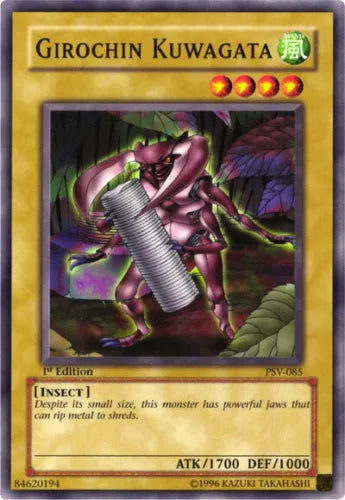 Girochin Kuwagata - PSV-085 - Common - Unlimited Edition - YuGiOh LP