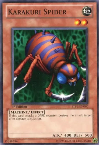 Karakuri Spider - STBL-EN090 - Common - 1st Edition - YuGiOh