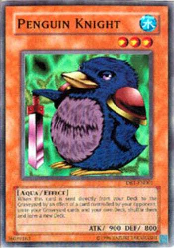 Penguin Knight - DB1-EN001 - Common - Unlimited Edition - YuGiOh LP