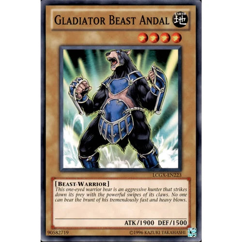 Gladiator Beast Andal - LCGX-EN223 - Common - 1st Edition - YuGiOh