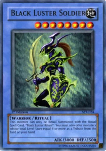 Black Luster Soldier - SYE-024 - Ultra Rare - Unlimited Edition - YuGiOh LP