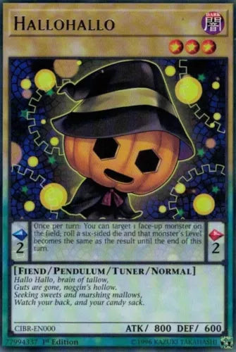 Hallohallo - CIBR-EN000 - Rare - 1st Edition - YuGiOh