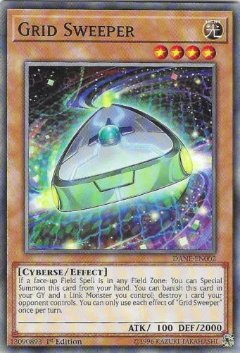 Grid Sweeper - DANE-EN002 - Common - Unlimited Edition - YuGiOh