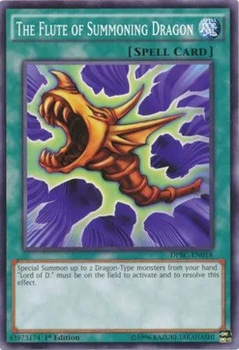 The Flute of Summoning Dragon - DPBC-EN018 - Common - 1st Edition - YuGiOh