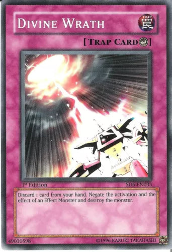 Divine Wrath - SD6-EN035 - Common - 1st Edition - YuGiOh