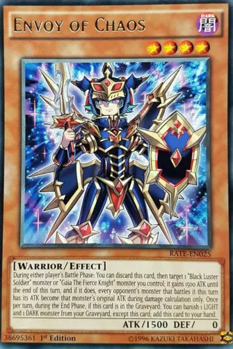 Envoy of Chaos - RATE-EN025 - Rare - Mixed Editions - YuGiOh