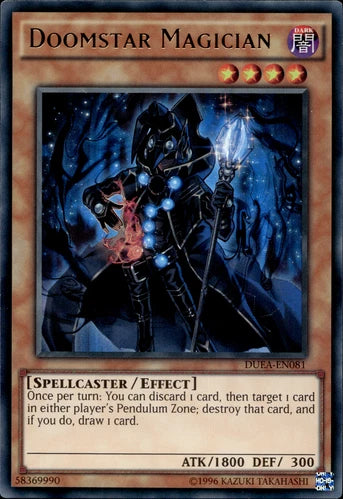 Doomstar Magician - DUEA-EN081 - Ultra Rare - Unlimited Edition - YuGiOh