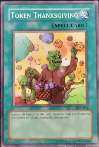 Token Thanksgiving - DCR-041 - Common - 1st Edition - YuGiOh