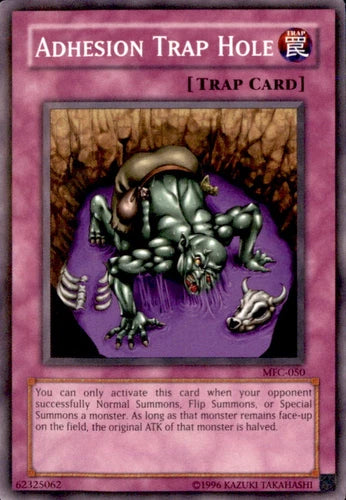Adhesion Trap Hole - MFC-050 - Common - Mixed Editions - YuGiOh LP
