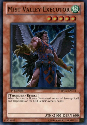 Mist Valley Executor - HA02-EN014 - Super Rare - 1st Edition - YuGiOh