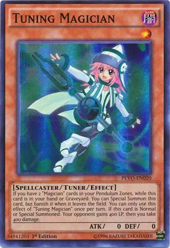 Tuning Magician - PEVO-EN020 - Super Rare - 1st Edition - YuGiOh