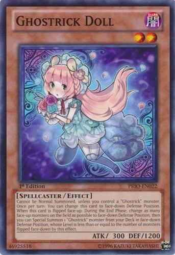 Ghostrick Doll - PRIO-EN022 - Common - 1st Edition - YuGiOh