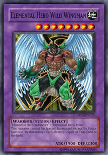 Elemental Hero Wild Wingman - DP03-EN011 - Common - 1st Edition - YuGiOh