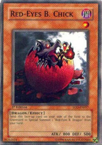 Red-Eyes B. Chick - SOD-EN017 - Common - Unlimited Edition - YuGiOh