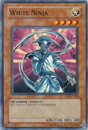 White Ninja - DR3-EN205 - Common - Unlimited Edition - YuGiOh