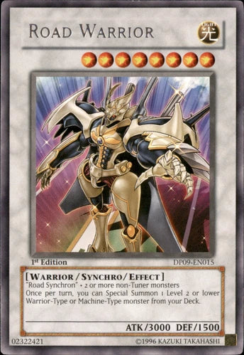 Road Warrior - DP09-EN015 - Rare - Unlimited Edition - YuGiOh