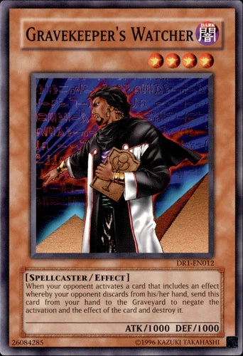 Gravekeeper's Watcher - DR1-EN012 - Common - Unlimited Edition - YuGiOh