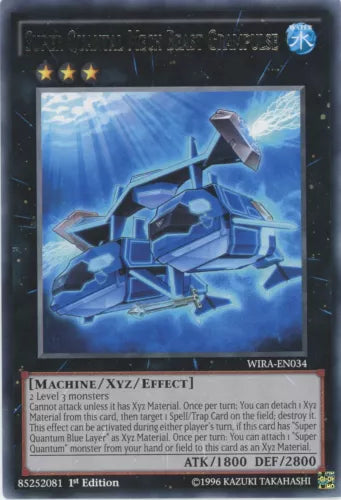 Super Quantal Mech Beast Grampulse - WIRA-EN034 - Rare - 1st Edition - YuGiOh