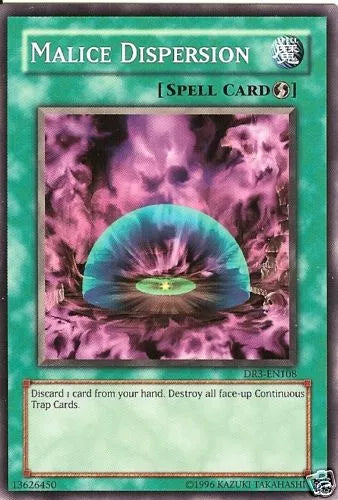 Malice Dispersion - DR3-EN108 - Common - Unlimited Edition - YuGiOh