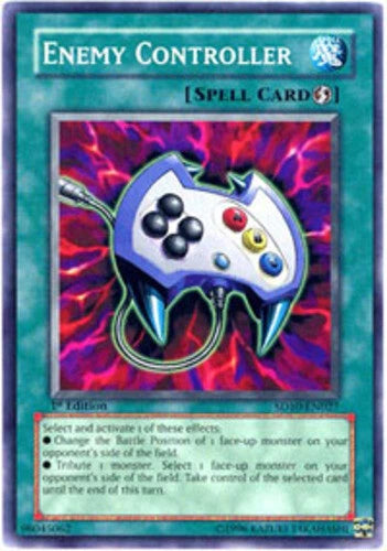Enemy Controller - SD10-EN027 - Common - 1st Edition - YuGiOh