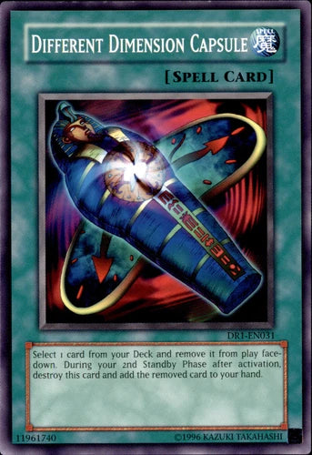 Different Dimension Capsule - DR1-EN031 - Common - Unlimited Edition