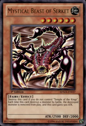 Mystical Beast of Serket - SDMA-EN037 - Ultra Rare - Unlimited Edition - YuGiOh