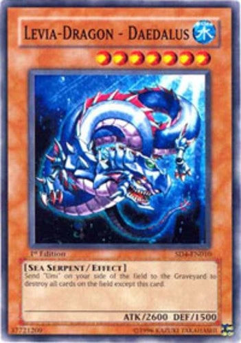 Levia-Dragon - Daedalus - SD4-EN010 - Common - 1st Edition - YuGiOh