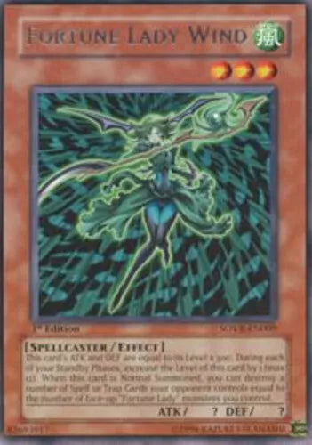 Fortune Lady Wind - SOVR-EN009 - Rare - Mixed Editions - YuGiOh