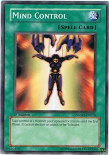 Mind Control - SDWS-EN018 - Common - 1st Edition - YuGiOh