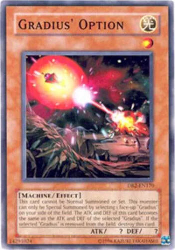Gradius' Option - DB2-EN170 - Common - Unlimited Edition - YuGiOh