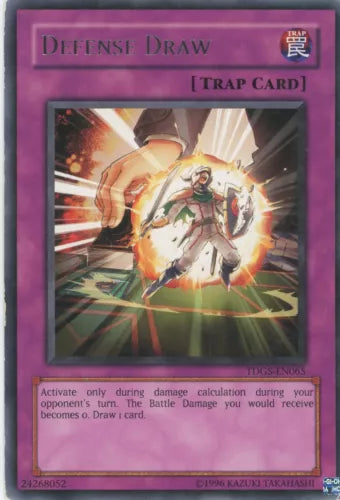 Defense Draw - TDGS-EN065 - Rare - Mixed Editions - YuGiOh