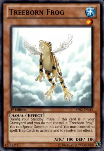 Treeborn Frog - BP02-EN043 - Common - 1st Edition - YuGiOh
