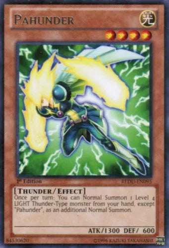 Pahunder - REDU-EN095 - Rare - 1st Edition - YuGiOh