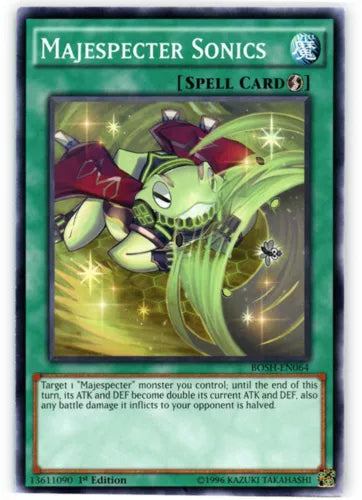 Majespecter Sonics - BOSH-EN064 - Common - Unlimited Edition - YuGiOh