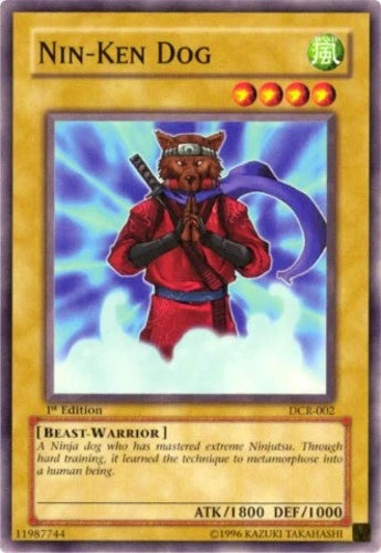 Nin-Ken Dog - DCR-002 - Common - Unlimited Edition - YuGiOh
