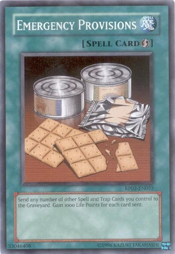Emergency Provisions - RP02-EN055 - Common - Unlimited Edition - YuGiOh