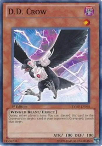 D.D. Crow - RYMP-EN095 - Super Rare - 1st Edition - YuGiOh