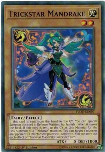 Trickstar Mandrake - FLOD-EN007 - Common - Mixed Editions - YuGiOh