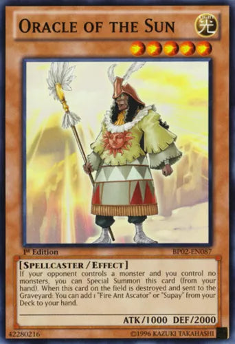 Oracle of the Sun - BP02-EN087 - Common - 1st Edition - YuGiOh