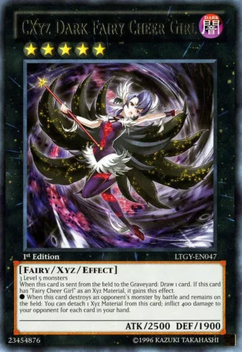 CXyz Dark Fairy Cheer Girl - LTGY-EN047 - Rare - Mixed Editions - YuGiOh