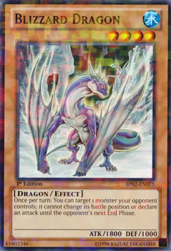 Blizzard Dragon - BP02-EN075 - Mosaic Rare - 1st Edition - YuGiOh