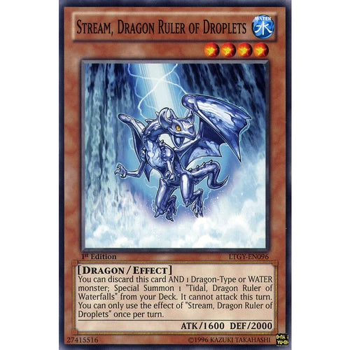 Stream, Dragon Ruler of Droplets - LTGY-EN096 - Common - Mixed Editions - YuGiOh