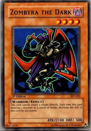Zombyra the Dark - SYE-022 - Common - Unlimited Edition - YuGiOh LP