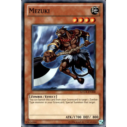Mezuki - LCGX-EN200 - Common - 1st Edition - YuGiOh