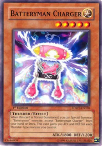 Batteryman Charger - LODT-EN030 - Common - Unlimited Edition - YuGiOh